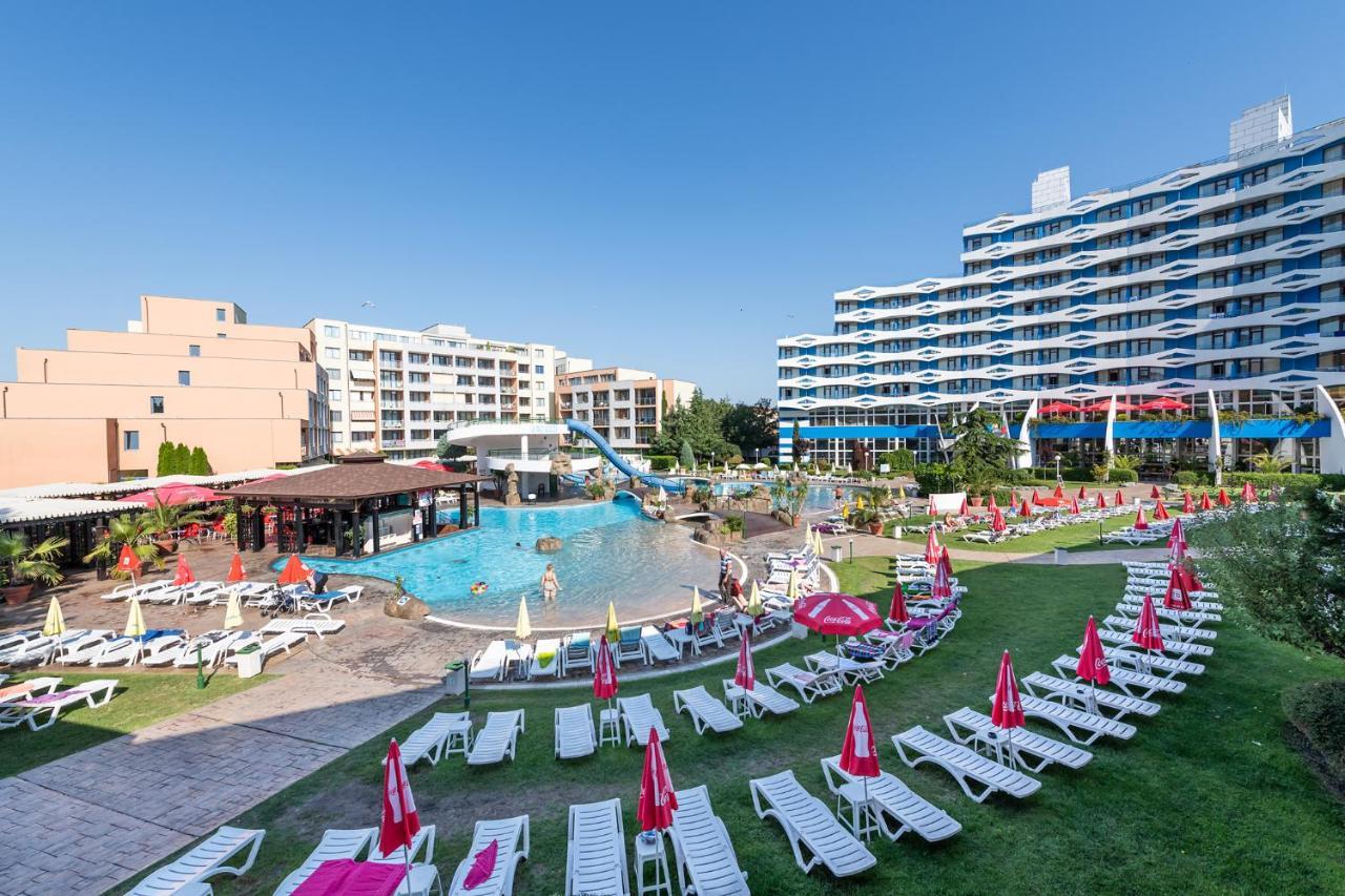 Trakia Plaza Hotel & Apartments Slăntjev Brjag Exteriör bild