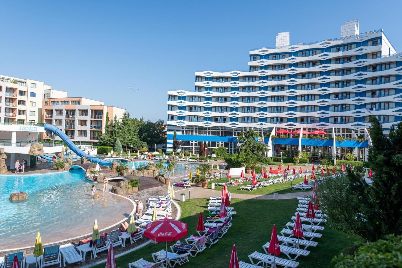 Trakia Plaza Hotel & Apartments Slăntjev Brjag Exteriör bild