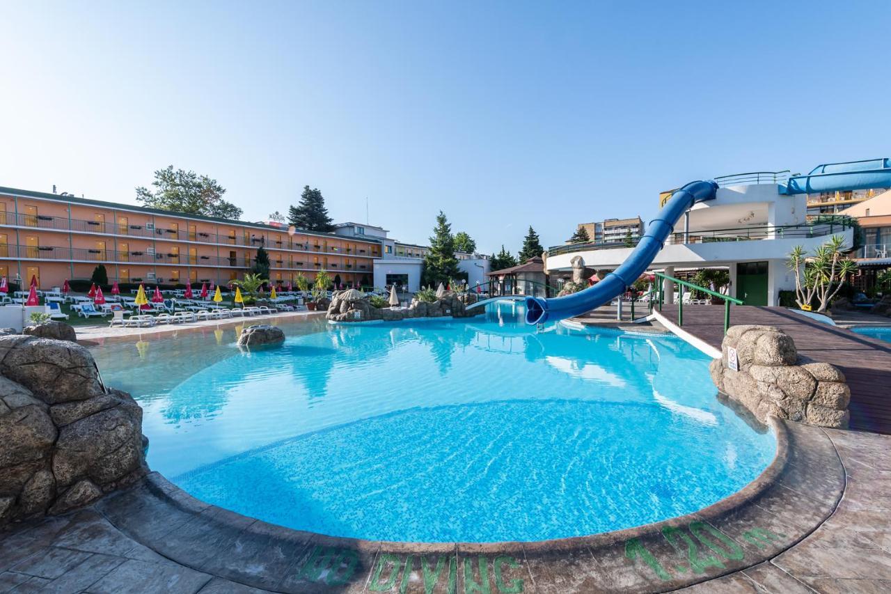 Trakia Plaza Hotel & Apartments Slăntjev Brjag Exteriör bild