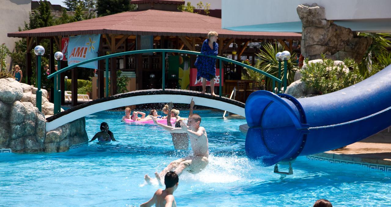 Trakia Plaza Hotel & Apartments Slăntjev Brjag Exteriör bild